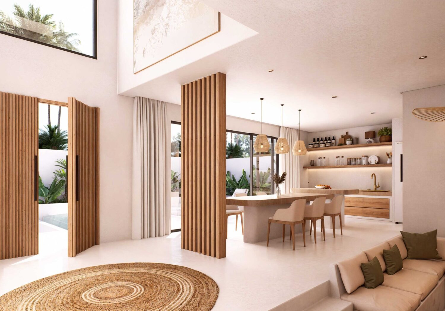 Double Height Entrance Double Height Entrance